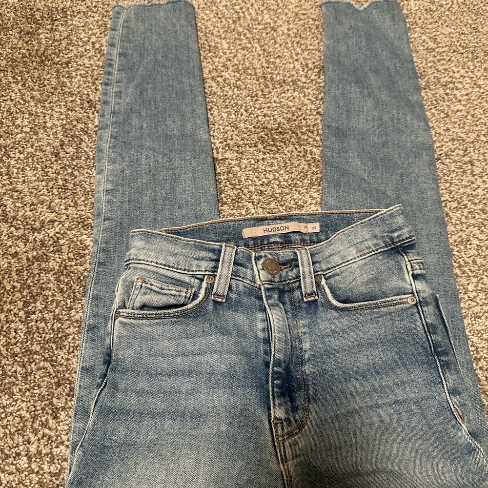 Hudson Jeans Women's Light Blue Skinny Jeans